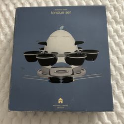 Michael Graves Fondue Set Stainless Steel