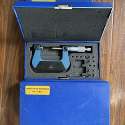 Screw Thread Micrometer 1-2” 0.001” Mechanical Precision Measurement 