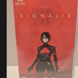 Signalis (Nintendo Switch, 2022) – Japanese Red Cover Edition – Factory Sealed New Sealed 