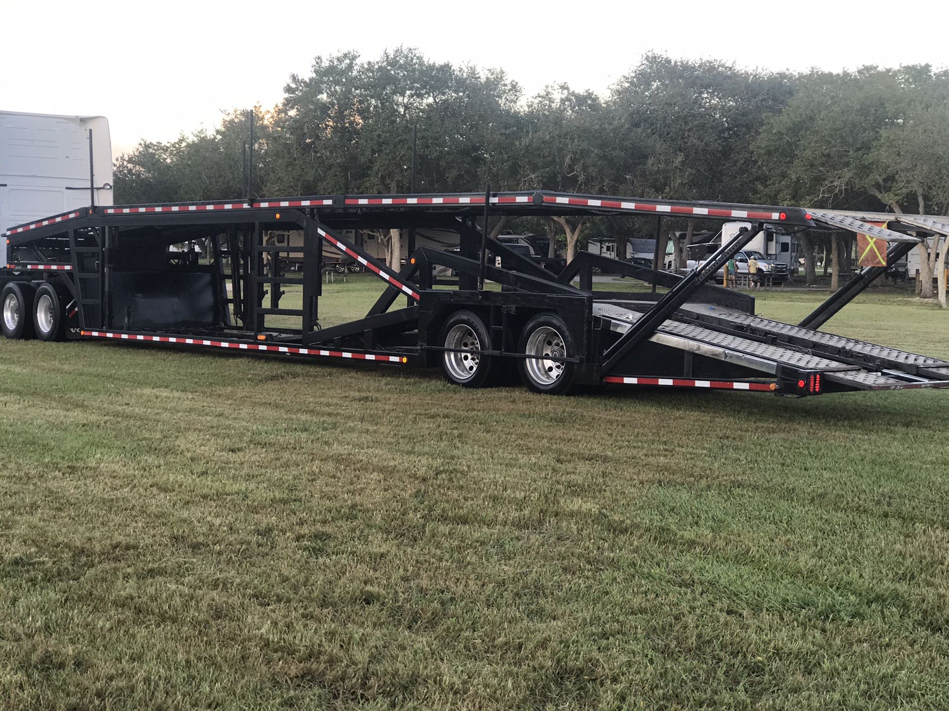 2012 Miller 7 Car Carrier Trailer.....Firm on the PRICE for Sale in