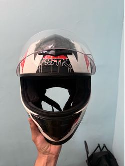 KSTK Full Face Motorcycle Helmet w/ Clear Visor