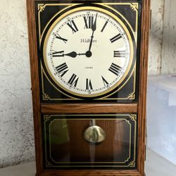 Antique Waltham Chime Wall Clock