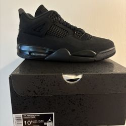 Jordan 4s Black cats Men’s Size 10.5