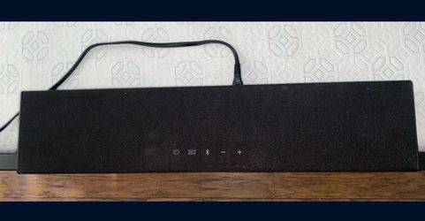 Long Black Vizio Speaker