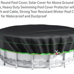18' Round SOLAR Pool Cover for Above Ground Pools