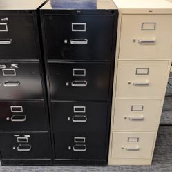 Free - 4 Drawer Hon File Cabinets