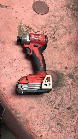 M18 18V Lithium-Ion Brushless Cordless 1/4 in. Compact Impact Driver (Tool Only) With Battery No Charger