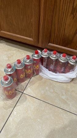 Butane Gas Cartridges Bundle