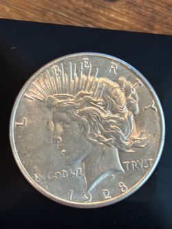 1928-S Peace Dollar Better Date Silver Dollar