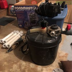 Pond Master Filter System Puv1000 Pond Filter