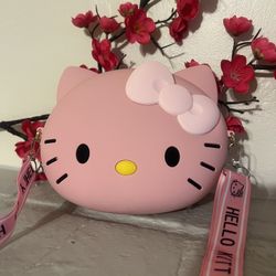 Pink Hello Kitty Crossbody Bag