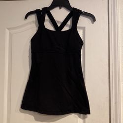 Lululemon Black Tank Size 6