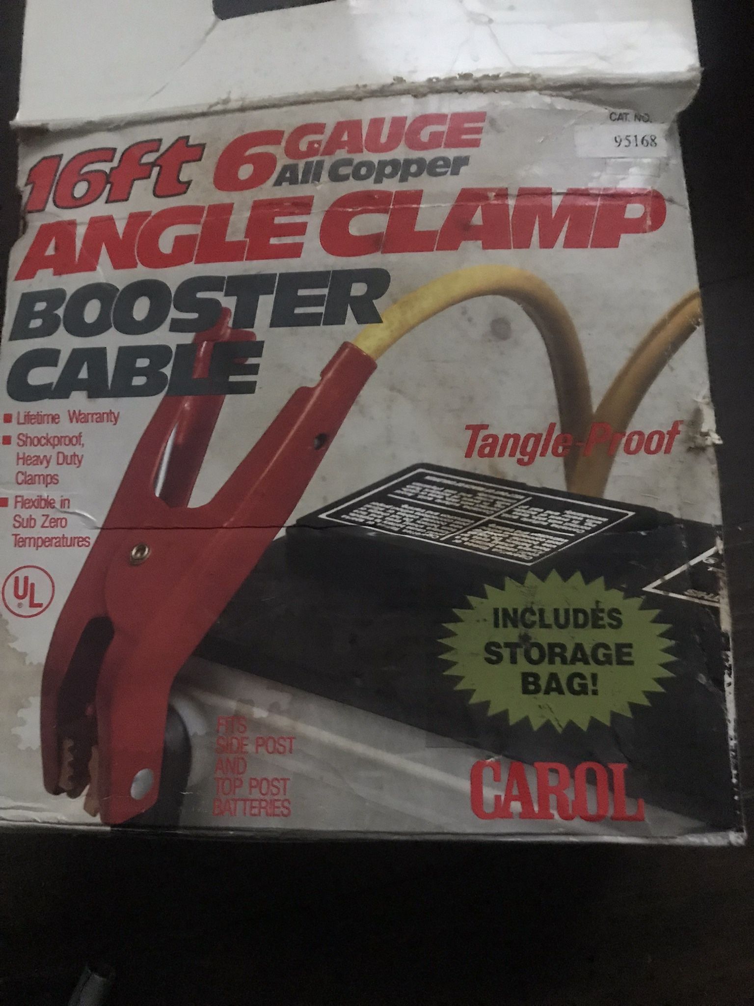 16 Feet Cable Battery Booster