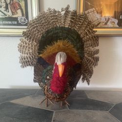 Feathered, Turkey Centerpiece