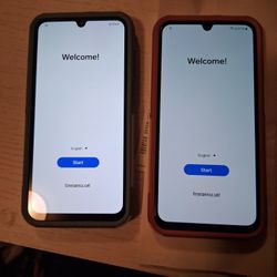 Two Samsung Galaxy Phones 50 Dollars A Piece 
