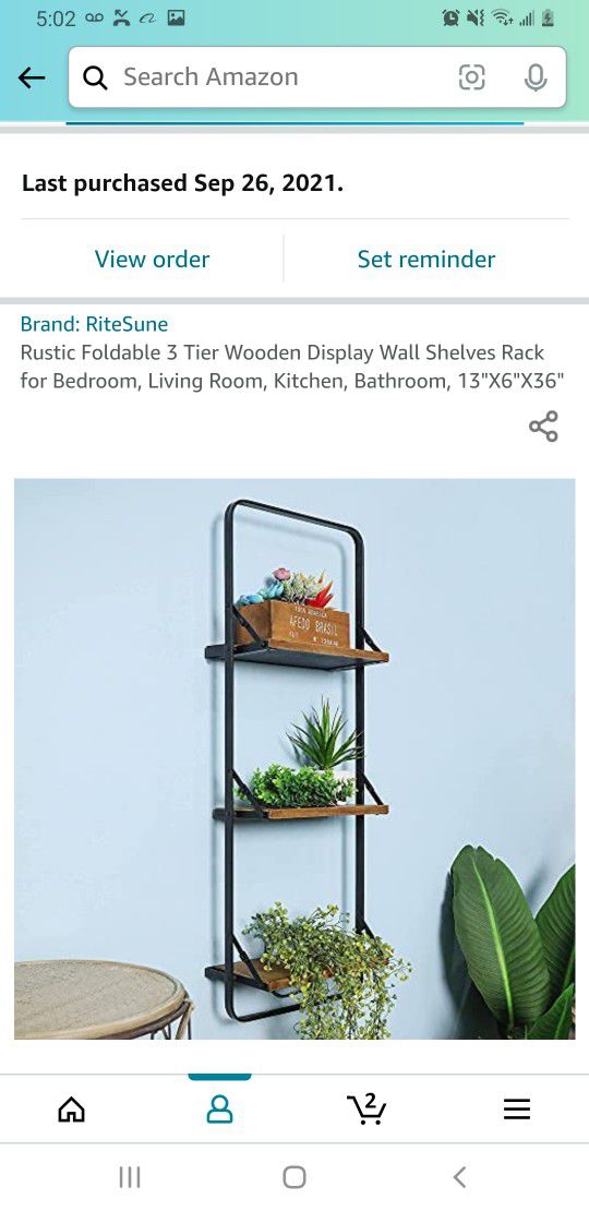 Rustic Foldable 3 Tier Wooden Display Wall Shelves Rack for Bedroom, Living Room, Kitchen, Bathroom, 13"X6"X36"

￼

￼

￼

￼

￼

￼

￼


