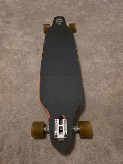 Sector 9 Carbonite drop- through Loaded Longboard with Trucks and Wheels.