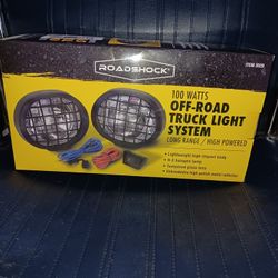 Roadshock 100 Watts off-road Truck Light System New In Box 