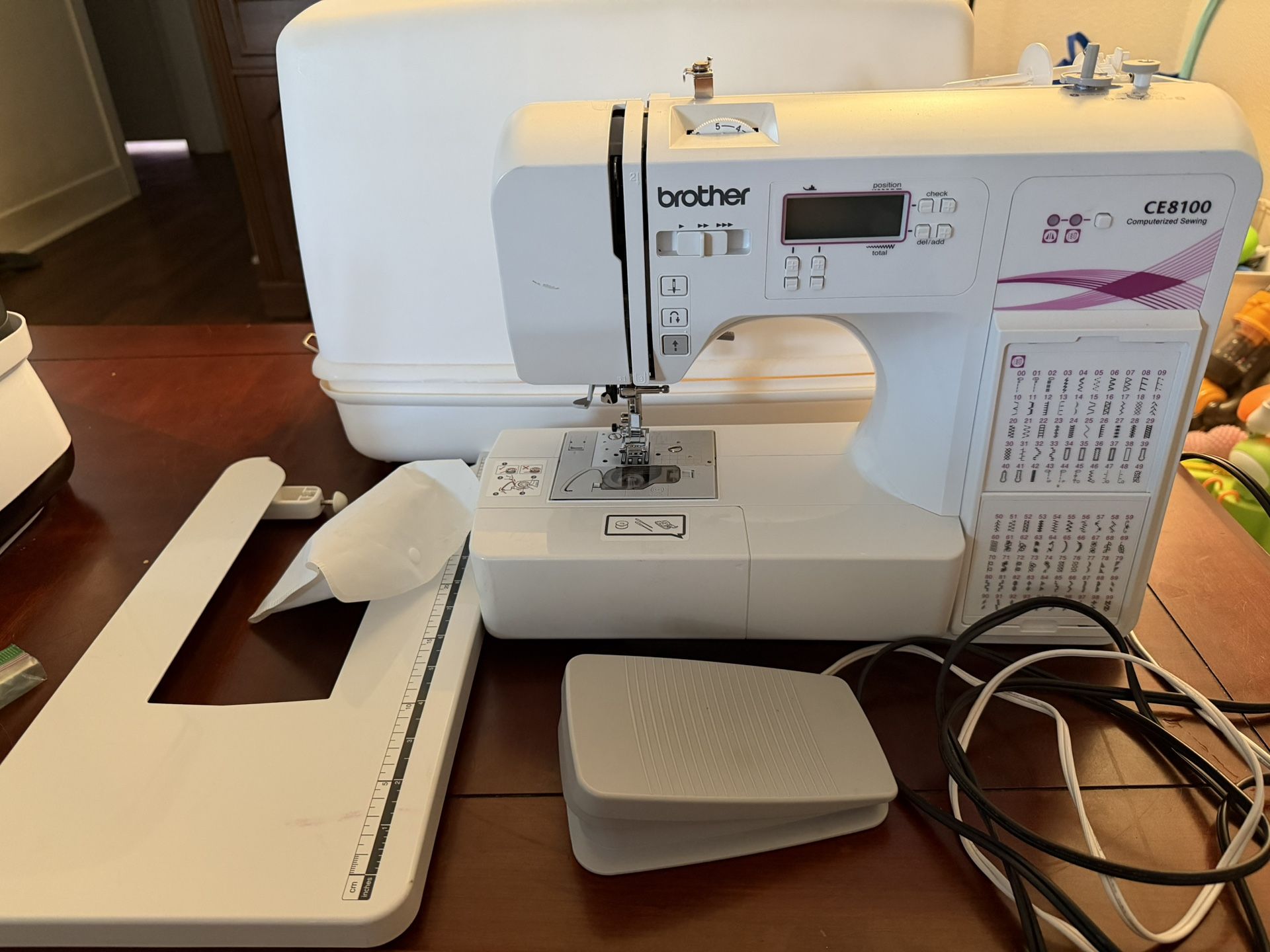 Brother CE8100 Sewing Machine w/ Cover