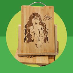 Selena Personalized Engraved Cutting Board