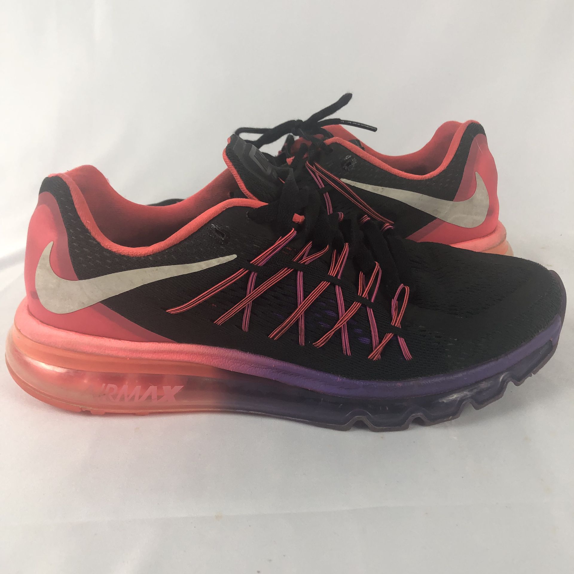 Nike Air Max 2015 Women’s Running Shoes Hyper Punch 698903-006 Women’s 10