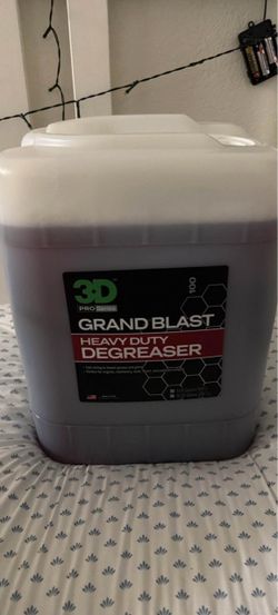 Sealed 5 Gallon 3D Degreaser
