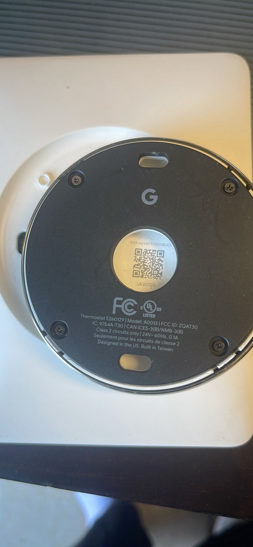 Google Nest Thermostat 