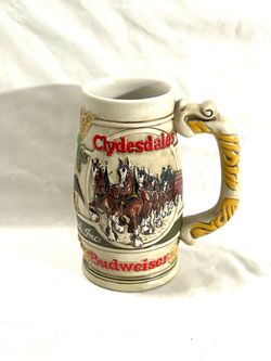 Vintage 1983 snowy Woodland holiday Stein. Valued at $40 to $50. I’ll accept $30.