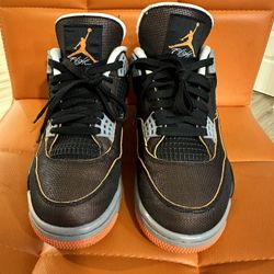 JORDAN 4 RETRO STARFISH **SIZE 7.5w** LiKe NeW :)