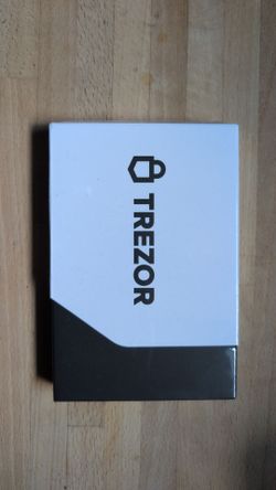 FACTORY SEALED Trezor Model T Crypto Wallet