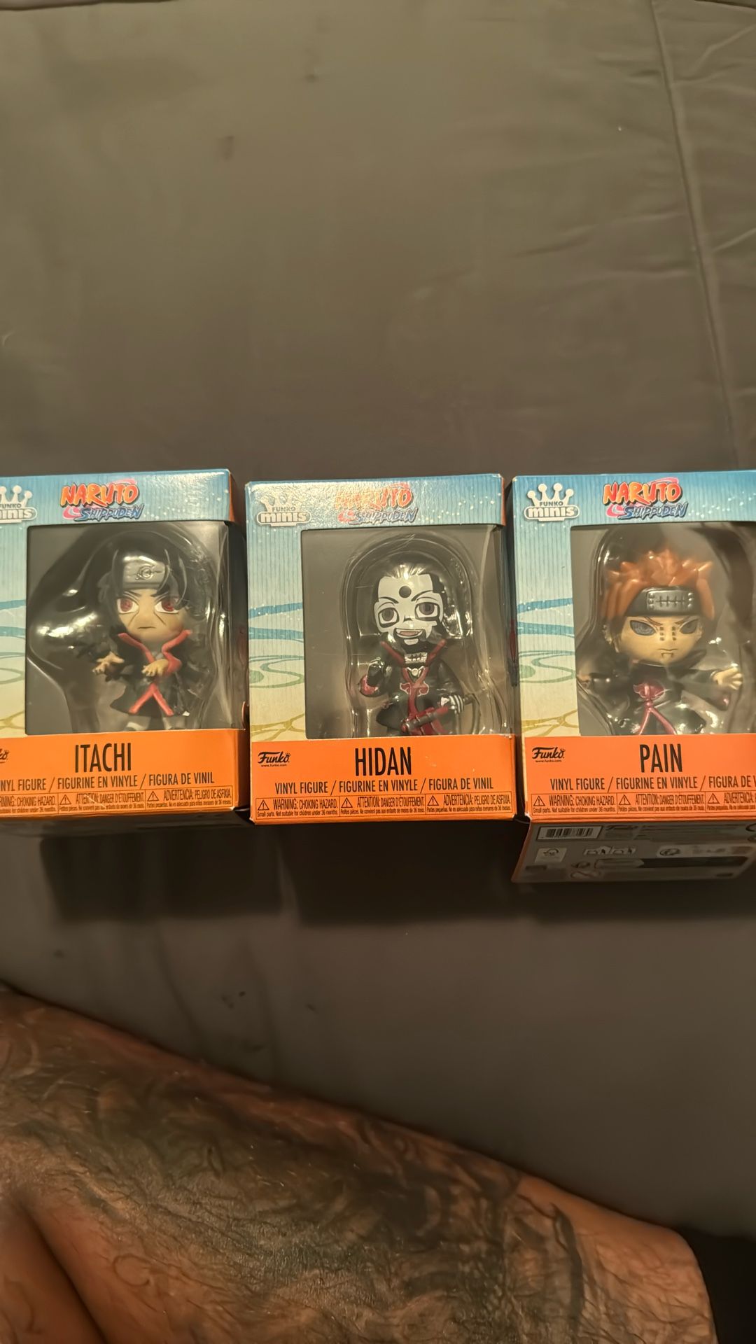 Itachi, Hidan, Pain 