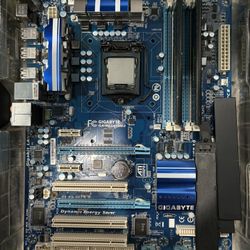 Retro i5 760 CPU Processor + Gigabyte Motherboard + Corsair Vengeance 16 Gigabyte Memory RAM