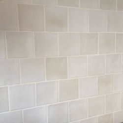 Bedrosians Celine 4x4 Matte White Tile