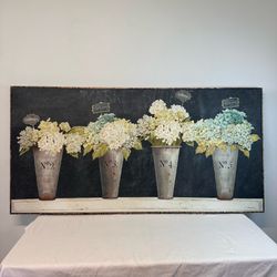 Hydrangea Canvas Wall Art