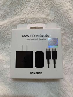 Brand New 45Watts Original Samsung Super Fast C-Type To C-Type Charger