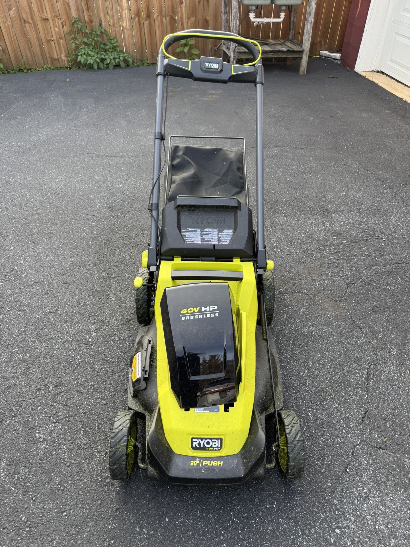 RYOBI 20th Push Mower w/ Charger + Battery