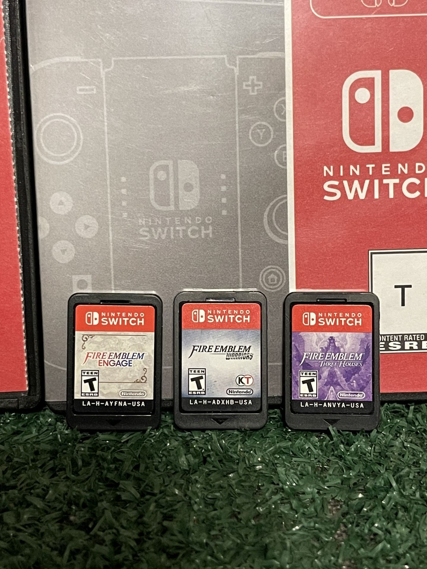 Nintendo Switch Lot Of 3 Fire Emblem Three Houses,Warrior,Engage. Fast Ship!