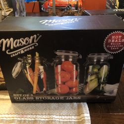 Masón Jars 5 In Total