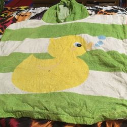 Kids Hooded Bath Or Pool Wrap Towel