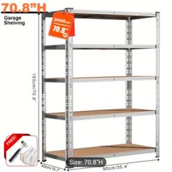 Shelves Storage 180cm 70.8" x 40cm 15.7"x 90cm 35.4"