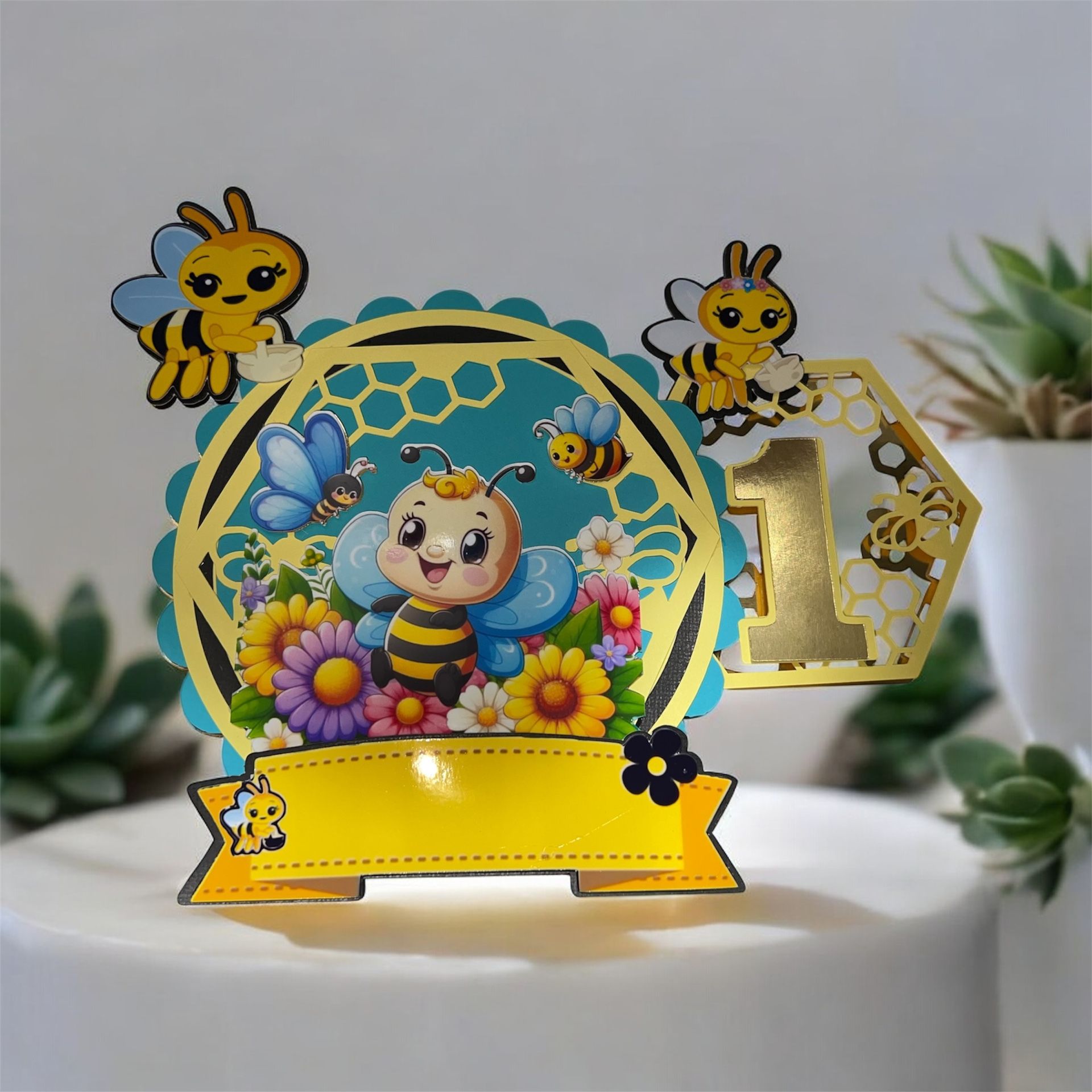 Cake Topper Listo Para Llevar