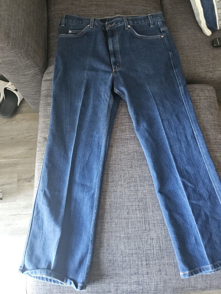 Vtg Levi's 517 Black Tab Jeans