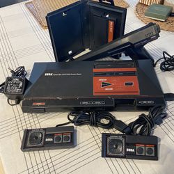 Sega Máster System w/ 1 Game , Cleaned, Tested And Disinfected! $120