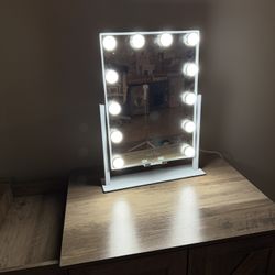 Mirror With Lights For Vanity 