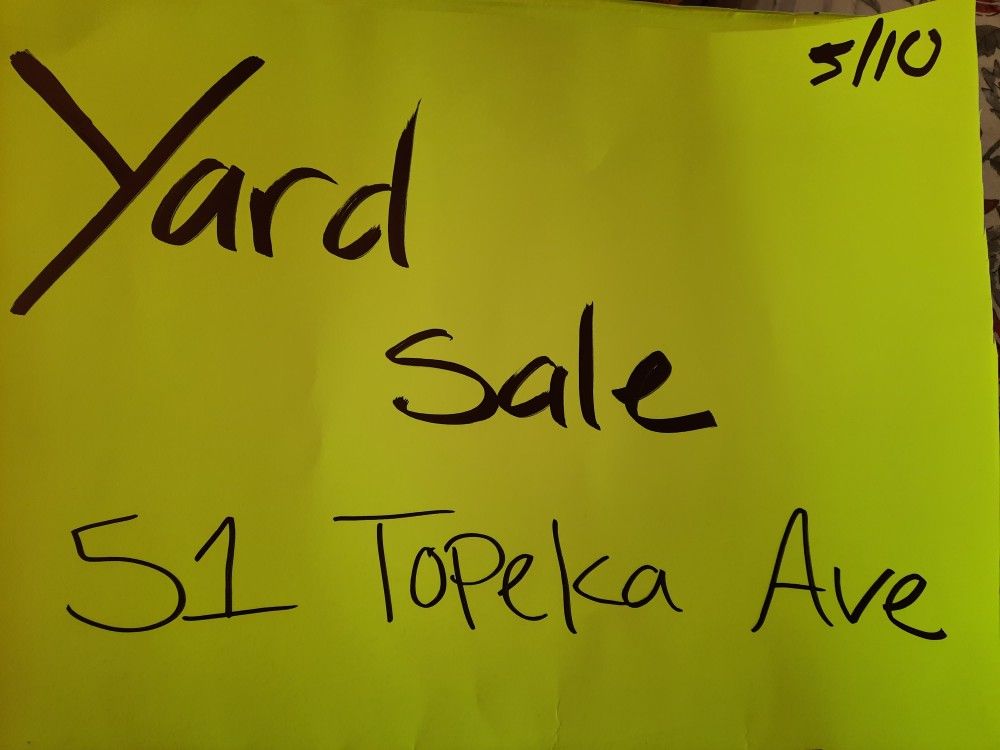 Yard Sale
