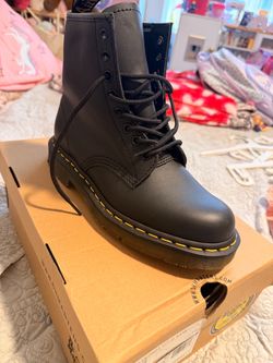 Dr. Martens Black Lace-Up Boot