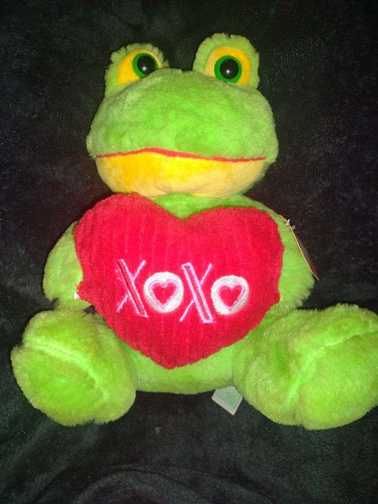 Stuffed frog