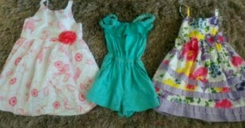 18 months Dresses, Romper& shorts