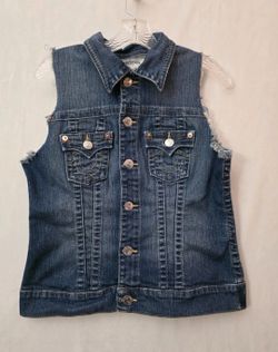 True Religion Womens Cut Off Vest Size Large