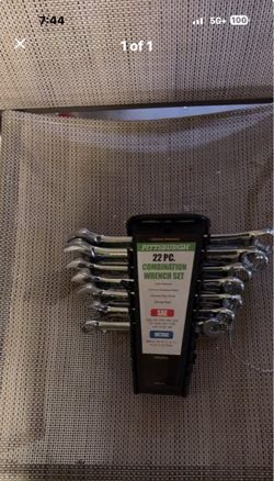 Pittsburgh 22 piece wrench set